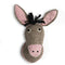 Happy Friday Felt deco Donkey 18x30x50 cm Multicolor
