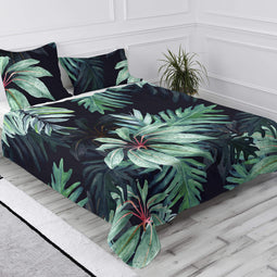 Happy Friday Ebony Bed sheet