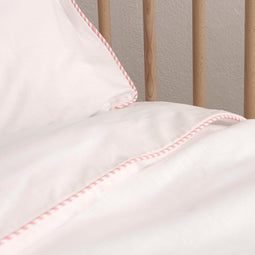 Happy Friday Essential Duvet cover set cot 2 pieces Pink