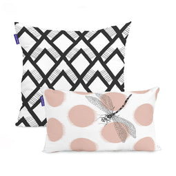 Happy Friday Estuary Cushion cover 50x50 + 50x30 cm