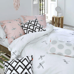 Happy Friday Estuary Duvet cover
