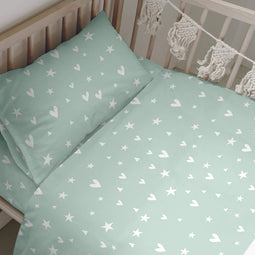 Happy Friday Fairy dust Duvet cover set cot 2 pieces