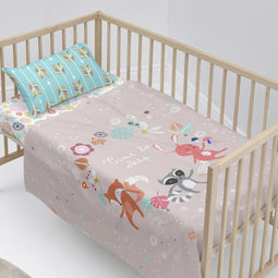 Happy Friday Fantasy Sheet set cot 2 piece