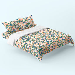 Happy Friday Flower power Duvet cover