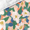 Happy Friday Flower power Bedspread