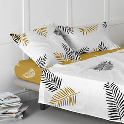 Happy Friday Foliage Fitted sheet