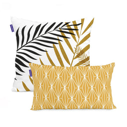 Happy Friday Foliage Cushion cover 50x50 + 50x30 cm