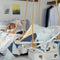 Happy Friday Geo dot Duvet cover