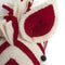 Happy Friday Felt deco Ginger zebra 18x25x35 cm Multicolor