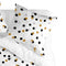 Happy Friday Pillow cover Golden dots 45x110 cm Multicolor