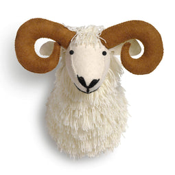 Happy Friday Felt deco Goat 30x36x38 cm Multicolor