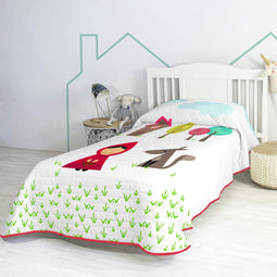 Happy Friday Grandma Bedspread