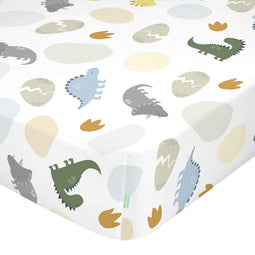 Happy Friday Happydino Fitted sheet