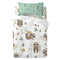 Happy Friday Happy sloth Duvet cover set cot 2 piece
