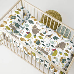 Happy Friday Harvestwood Bedspread Cot 100x130 cm