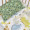 Happy Friday Fitted sheet Happydino 70x140x14 cm (Cot bed) Multicolor