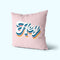 Happy Friday Hey Decorative cushion cover 50x50 cm (Pack of 2)