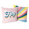 Happy Friday Hey Decorative cushion cover 50x50 cm (Pack of 2)