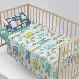 Happy Friday Holidays Sheet set cot 2 piece