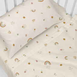 Happy Friday Iris Sheet set cot 2 pieces