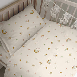 Happy Friday Iris Duvet cover set cot 2 pieces