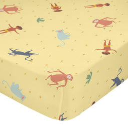Happy Friday Jungle life Fitted sheet