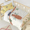 Happy Friday Jungle life Duvet cover set cot 2 pieces