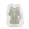 Happy Friday Cushion Kitty 40x30 cm Multicolor