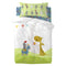 Happy Friday Fitted sheet Knight 70x140x14 cm (Cot bed) Multicolor