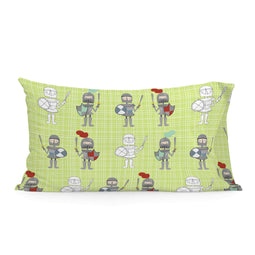 Happy Friday Pillow cover infantiles Knight 50x75 cm (Single) Multicolor