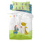 Happy Friday Knight Duvet cover set cot 2 piece