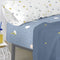 Happy Friday Fitted sheet La lune 90x200x32 cm (Single) Multicolor