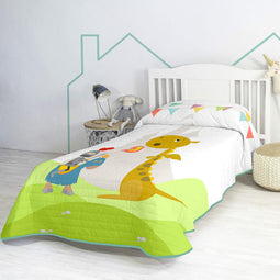 Happy Friday Knight Bedspread