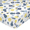 Happy Friday Fitted sheet La nuit 90x200x32 cm (Single) Multicolor