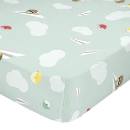 Happy Friday Learning to fly Fitted sheet