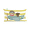 Happy Friday Learning to fly Cushion cover 50x30 cm