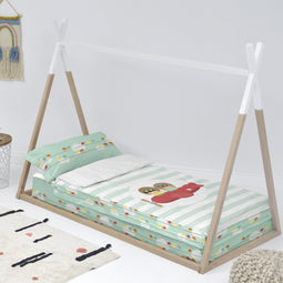 Happy Friday Nordic sack Learning to fly 105x200 cm Filled Multicolor
