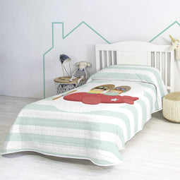 Happy Friday Learning to fly Bedspread