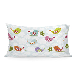 Happy Friday Little birds Pillow cover 50x75 cm (Single)