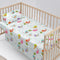 Happy Friday Little birds Sheet set cot 2 piece