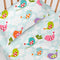 Happy Friday Little birds Sheet set cot 2 piece