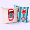 Happy Friday Lips Decorative cushion cover 50x50 cm (Pack of 2)