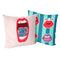 Happy Friday Lips Decorative cushion cover 50x50 cm (Pack of 2)