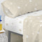 Happy Friday Little star Fitted sheet Beige