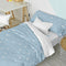 Happy Friday Little star Duvet cover set 2 piece Blue