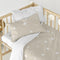 Happy Friday Little star Duvet cover set cot 2 piece Beige