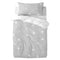 Happy Friday Little star Duvet cover set cot 2 piece Grey