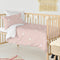 Happy Friday Little star Duvet cover set cot 2 piece Pink