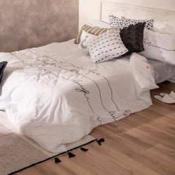 Happy Friday Live Duvet cover