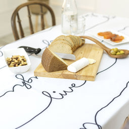 Happy Friday Live Tablecloth